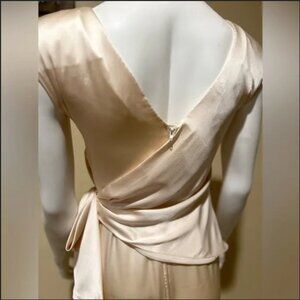 Giorgio of Beverly Hills Charmeuse Cocktail Vintage Dress